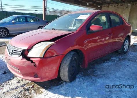 2010 Nissan Sentra 2.0 из США, поврежденный, VIN 3N1AB6AP3AL613220